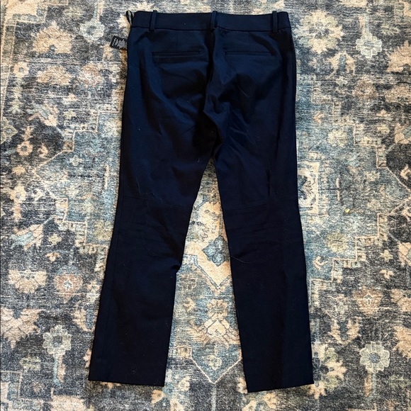 Babaton Midnight Blue Cropped Trousers 92% Cotton 8% Spandex - Picture 9 of 9